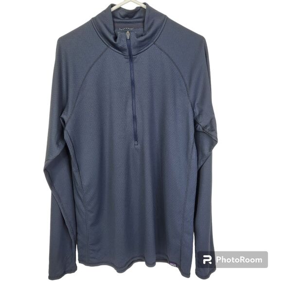 Patagonia Mens Capilene Midweight 1/2 Zip Long Sleeve Pullover Size L - Picture 1 of 7